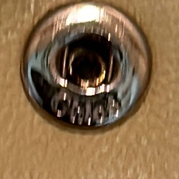 Chloe Calfskin Lily Continental Long Wallet Colorblock Blue Cream And Silver Bow - Picture 10 of 11